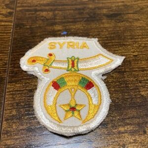 Syria Mosque Pittsburgh Shriners International Shrine Patch (Used) Mason AAONMS